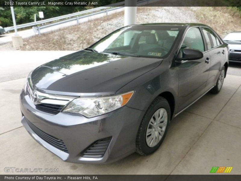 Magnetic Gray Metallic / Ash 2012 Toyota Camry LE