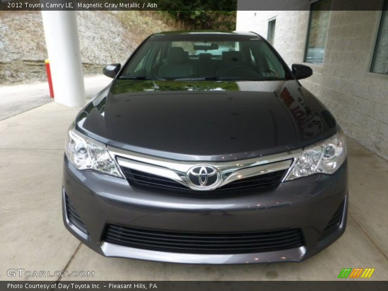 Magnetic Gray Metallic / Ash 2012 Toyota Camry LE