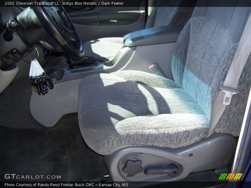 Indigo Blue Metallic / Dark Pewter 2002 Chevrolet TrailBlazer LS
