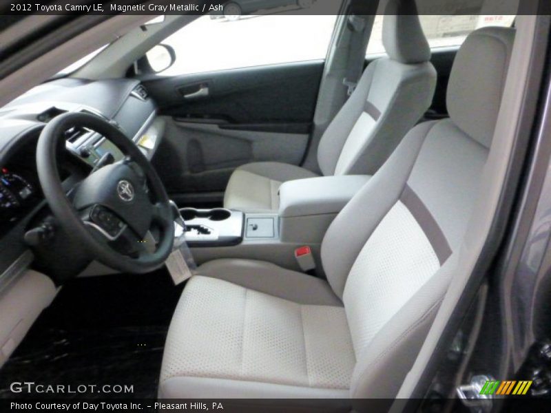 Magnetic Gray Metallic / Ash 2012 Toyota Camry LE