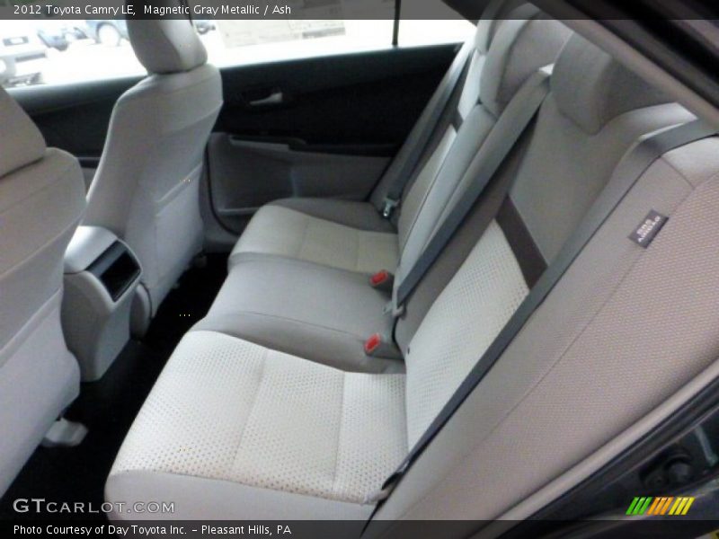 Magnetic Gray Metallic / Ash 2012 Toyota Camry LE