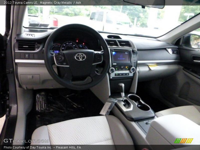Magnetic Gray Metallic / Ash 2012 Toyota Camry LE