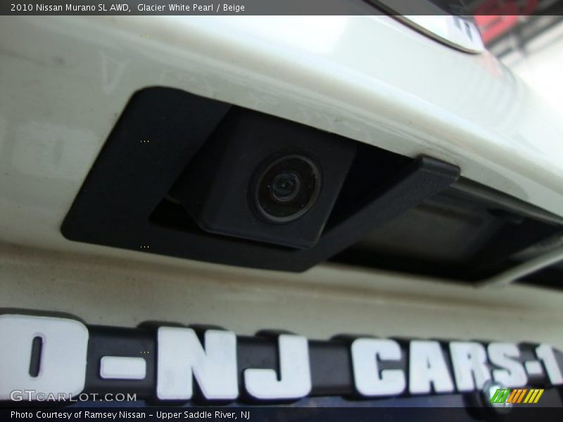 Glacier White Pearl / Beige 2010 Nissan Murano SL AWD