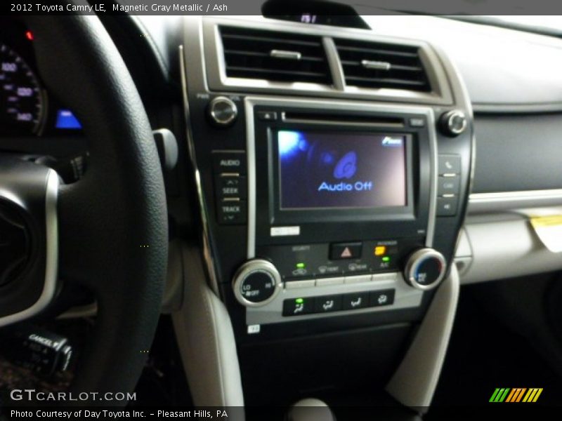 Magnetic Gray Metallic / Ash 2012 Toyota Camry LE