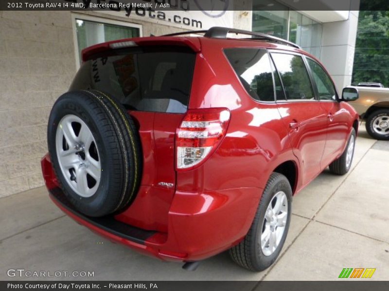 Barcelona Red Metallic / Ash 2012 Toyota RAV4 I4 4WD