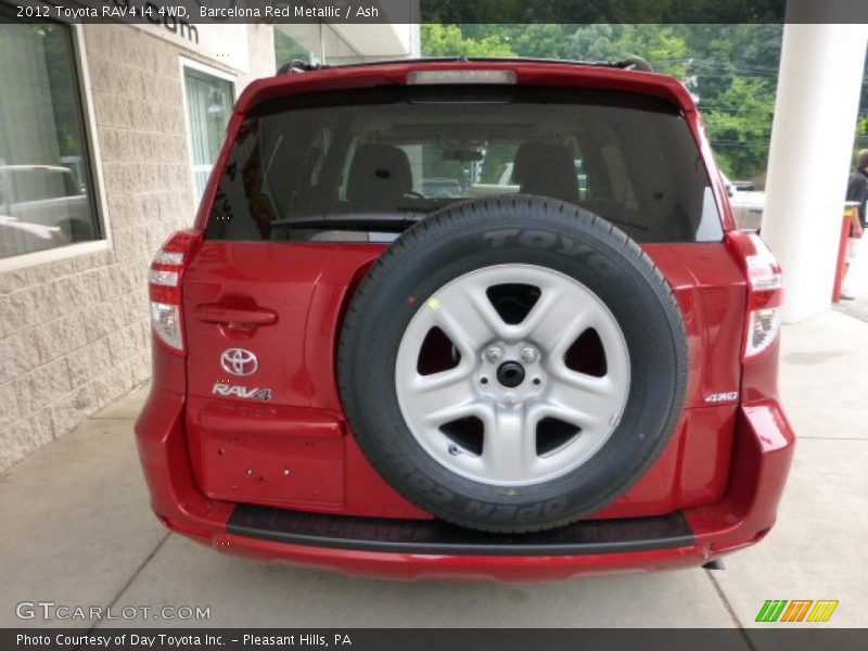 Barcelona Red Metallic / Ash 2012 Toyota RAV4 I4 4WD