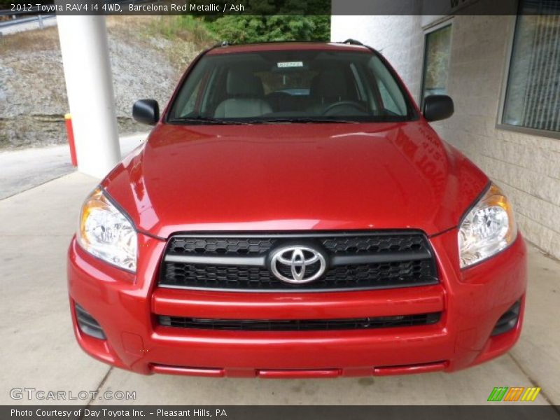 Barcelona Red Metallic / Ash 2012 Toyota RAV4 I4 4WD
