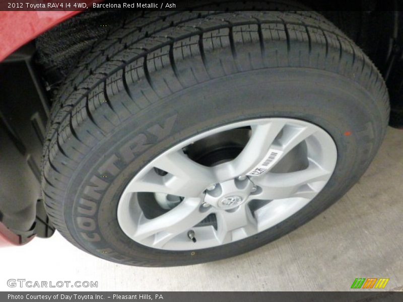 Barcelona Red Metallic / Ash 2012 Toyota RAV4 I4 4WD