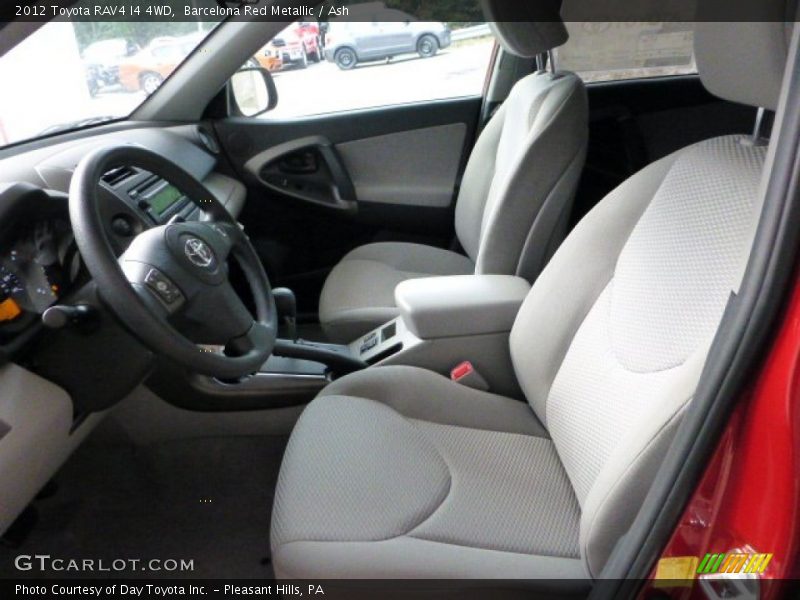 Barcelona Red Metallic / Ash 2012 Toyota RAV4 I4 4WD