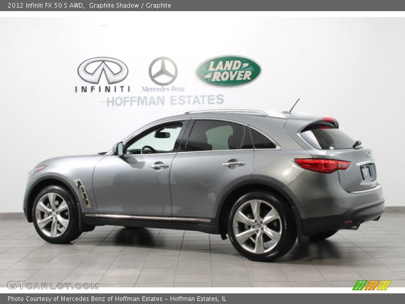Graphite Shadow / Graphite 2012 Infiniti FX 50 S AWD