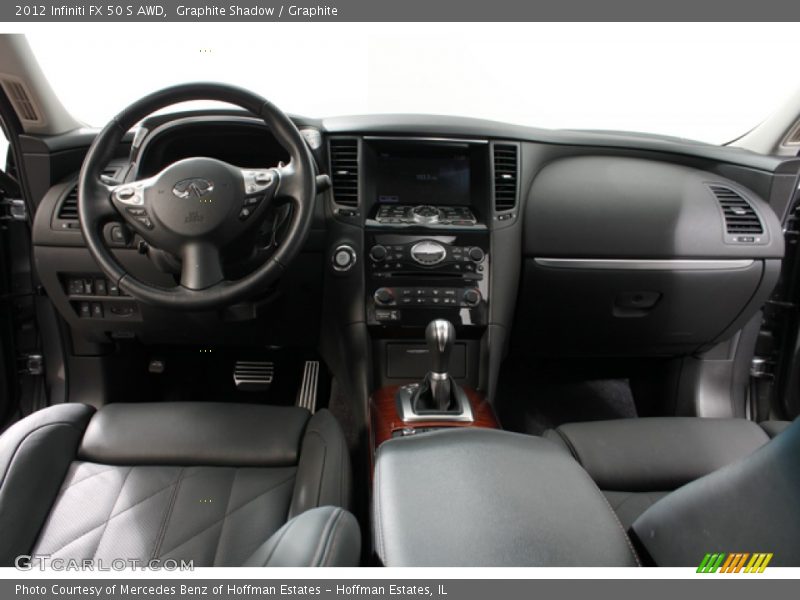 Dashboard of 2012 FX 50 S AWD