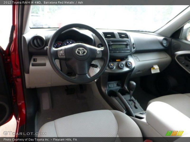 Barcelona Red Metallic / Ash 2012 Toyota RAV4 I4 4WD