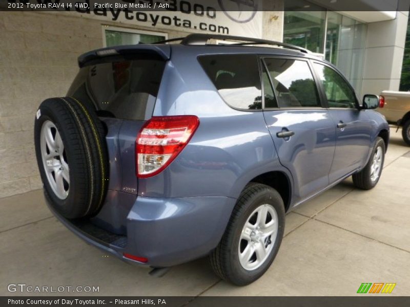 Pacific Blue Metallic / Ash 2012 Toyota RAV4 I4 4WD