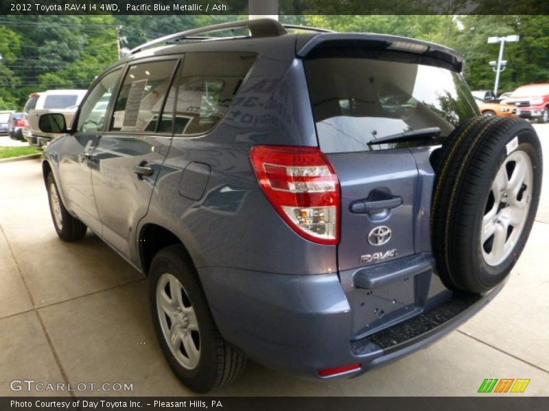 Pacific Blue Metallic / Ash 2012 Toyota RAV4 I4 4WD
