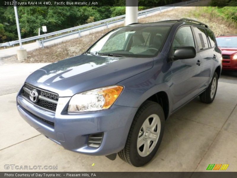 Pacific Blue Metallic / Ash 2012 Toyota RAV4 I4 4WD