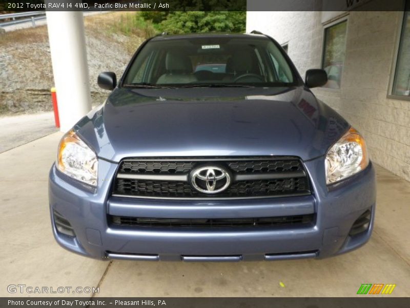 Pacific Blue Metallic / Ash 2012 Toyota RAV4 I4 4WD