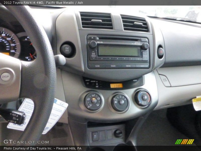 Pacific Blue Metallic / Ash 2012 Toyota RAV4 I4 4WD