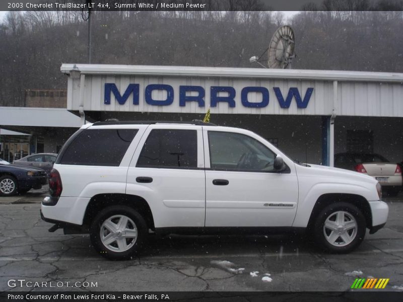 Summit White / Medium Pewter 2003 Chevrolet TrailBlazer LT 4x4