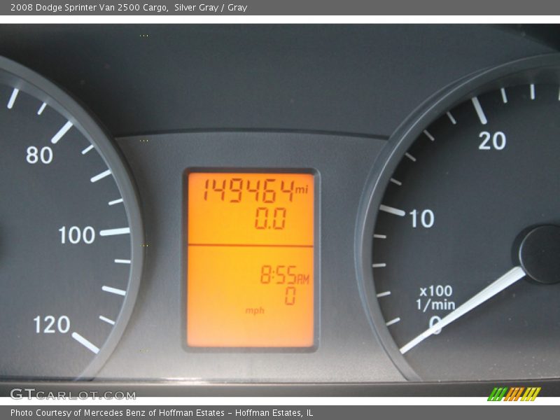 Silver Gray / Gray 2008 Dodge Sprinter Van 2500 Cargo