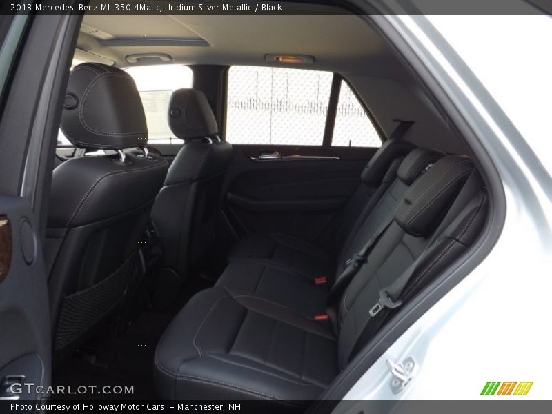 Iridium Silver Metallic / Black 2013 Mercedes-Benz ML 350 4Matic