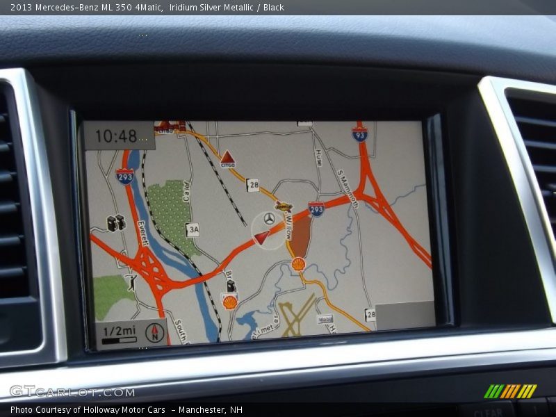 Navigation of 2013 ML 350 4Matic