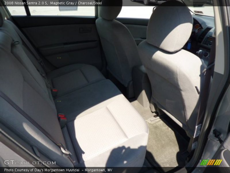 Magnetic Gray / Charcoal/Steel 2008 Nissan Sentra 2.0 S