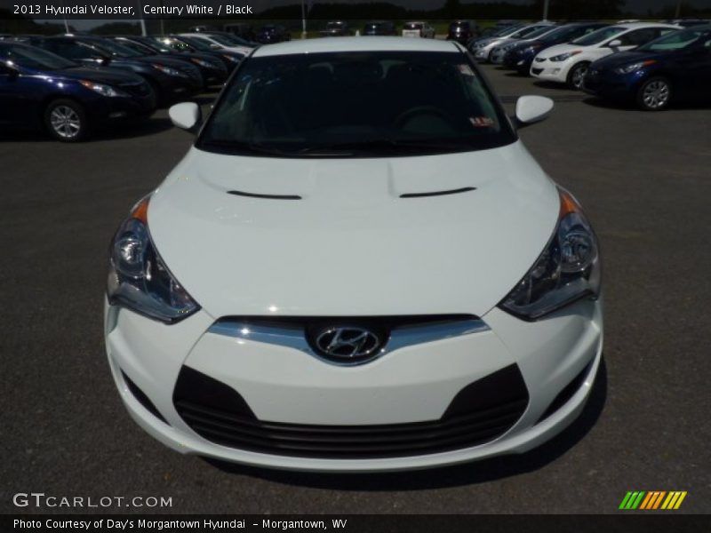 Century White / Black 2013 Hyundai Veloster