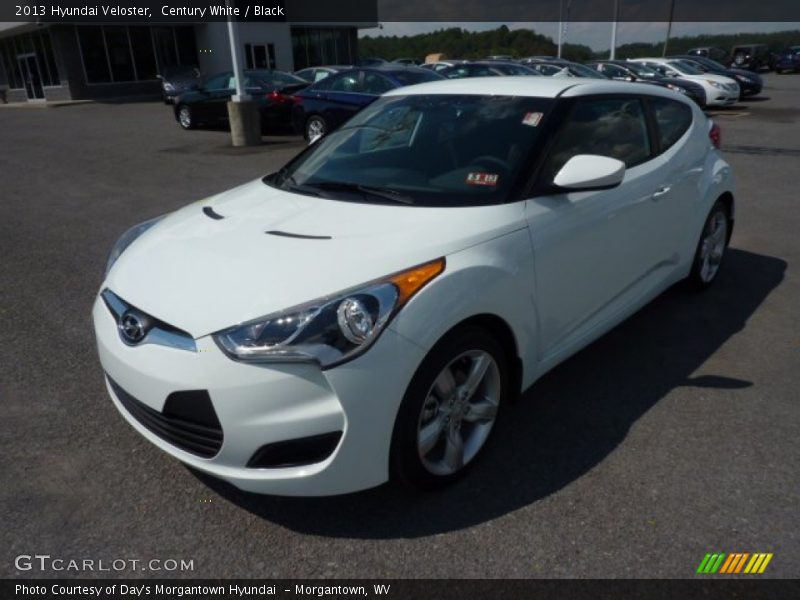 Century White / Black 2013 Hyundai Veloster