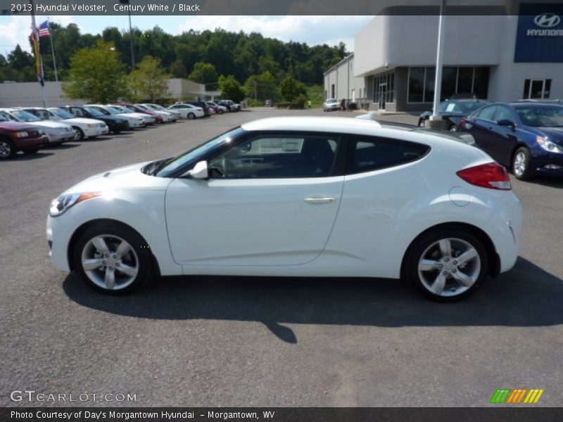 Century White / Black 2013 Hyundai Veloster