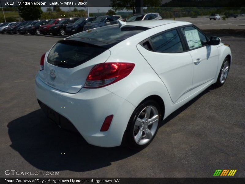 Century White / Black 2013 Hyundai Veloster