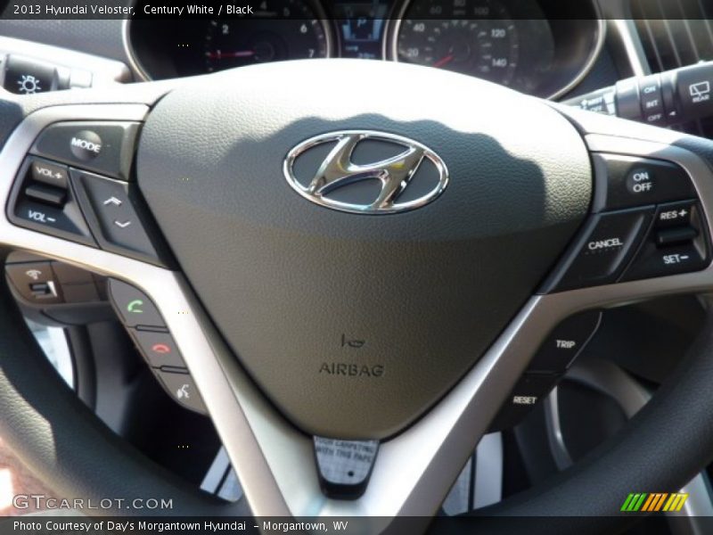 Century White / Black 2013 Hyundai Veloster