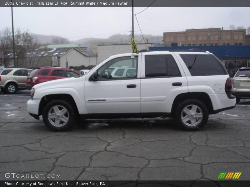Summit White / Medium Pewter 2003 Chevrolet TrailBlazer LT 4x4
