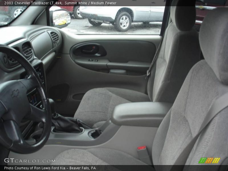 Summit White / Medium Pewter 2003 Chevrolet TrailBlazer LT 4x4