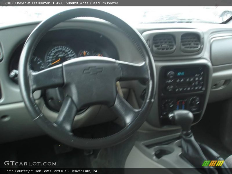 Summit White / Medium Pewter 2003 Chevrolet TrailBlazer LT 4x4