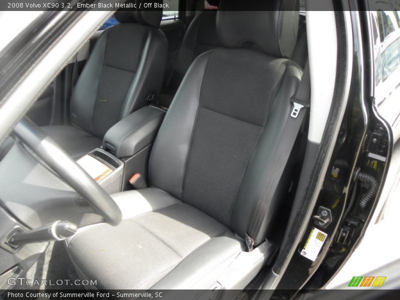 Ember Black Metallic / Off Black 2008 Volvo XC90 3.2