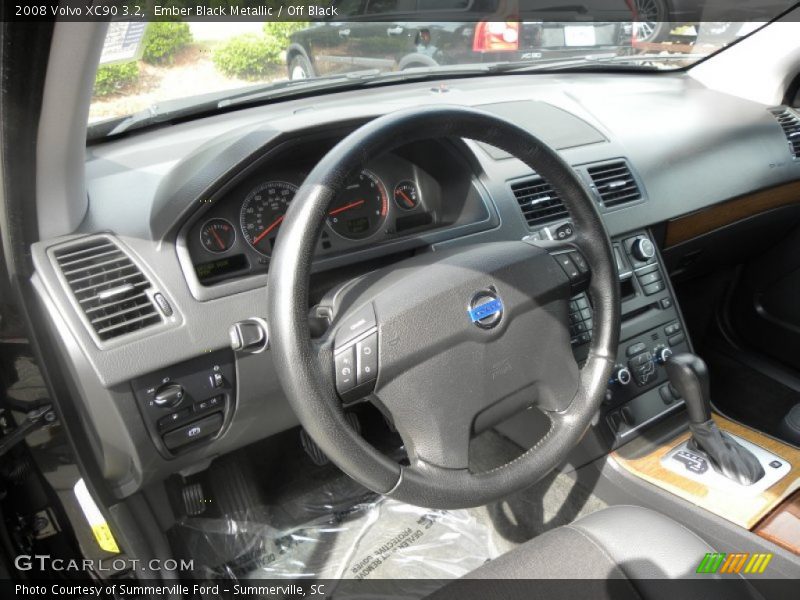 Ember Black Metallic / Off Black 2008 Volvo XC90 3.2