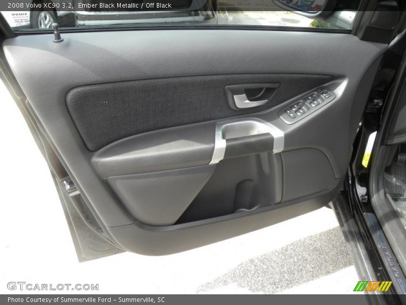 Ember Black Metallic / Off Black 2008 Volvo XC90 3.2