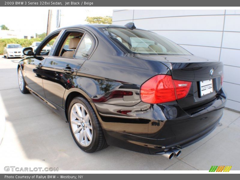 Jet Black / Beige 2009 BMW 3 Series 328xi Sedan