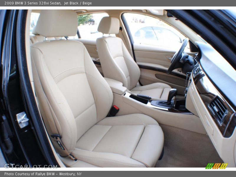 Jet Black / Beige 2009 BMW 3 Series 328xi Sedan