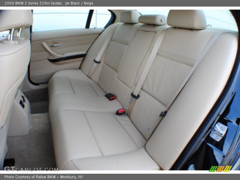 Jet Black / Beige 2009 BMW 3 Series 328xi Sedan