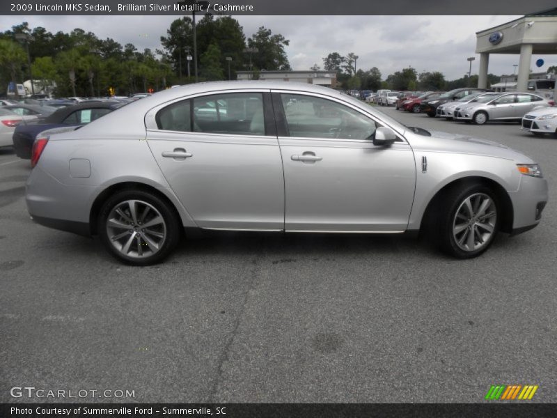 Brilliant Silver Metallic / Cashmere 2009 Lincoln MKS Sedan