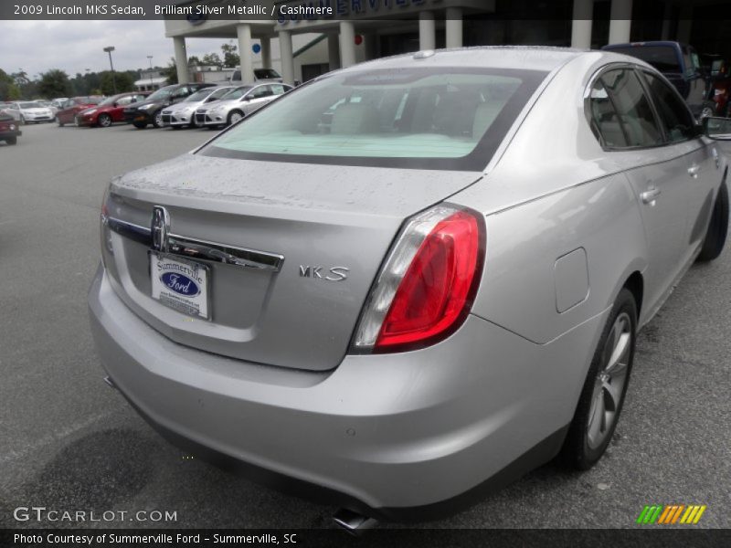 Brilliant Silver Metallic / Cashmere 2009 Lincoln MKS Sedan