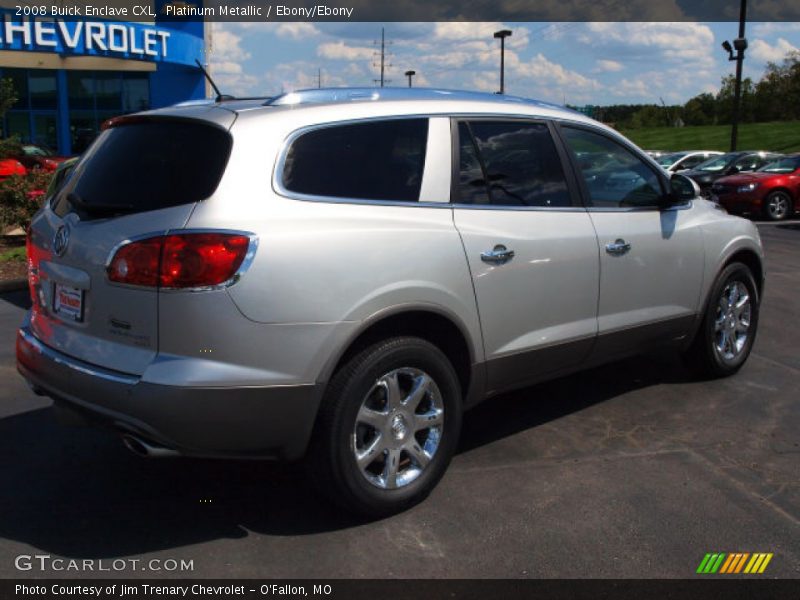 Platinum Metallic / Ebony/Ebony 2008 Buick Enclave CXL