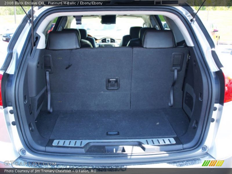 Platinum Metallic / Ebony/Ebony 2008 Buick Enclave CXL