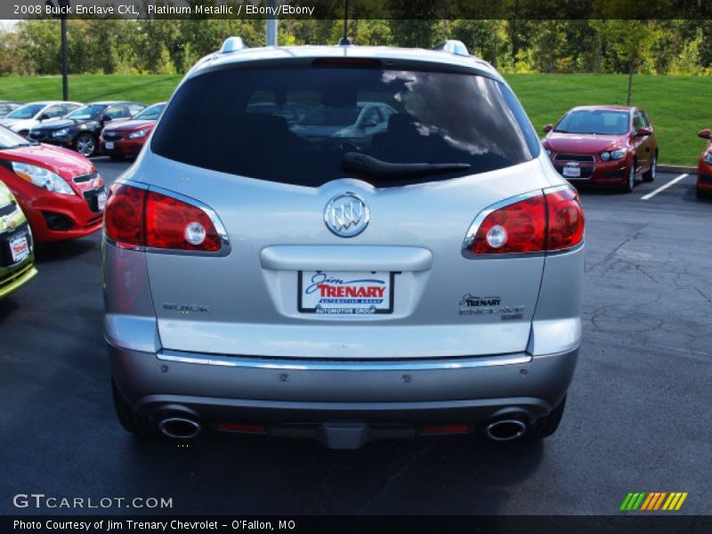 Platinum Metallic / Ebony/Ebony 2008 Buick Enclave CXL