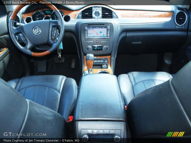 Platinum Metallic / Ebony/Ebony 2008 Buick Enclave CXL
