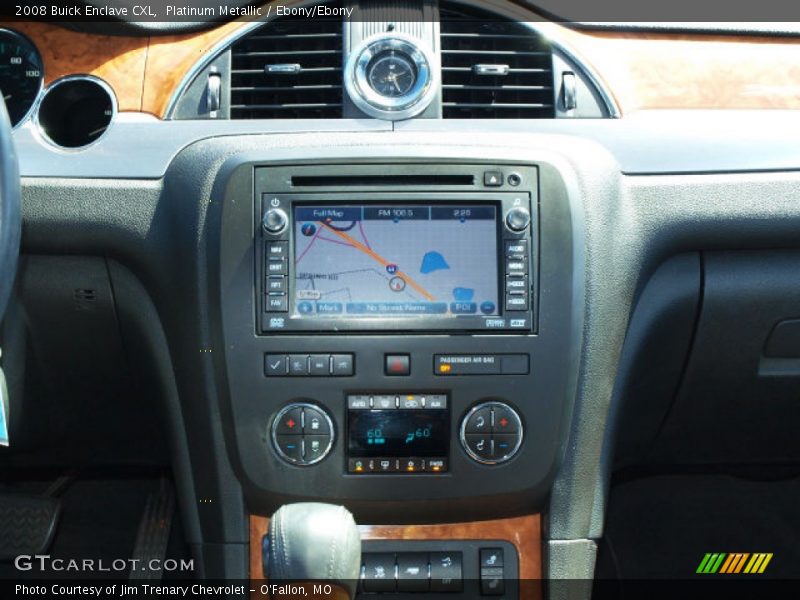 Platinum Metallic / Ebony/Ebony 2008 Buick Enclave CXL