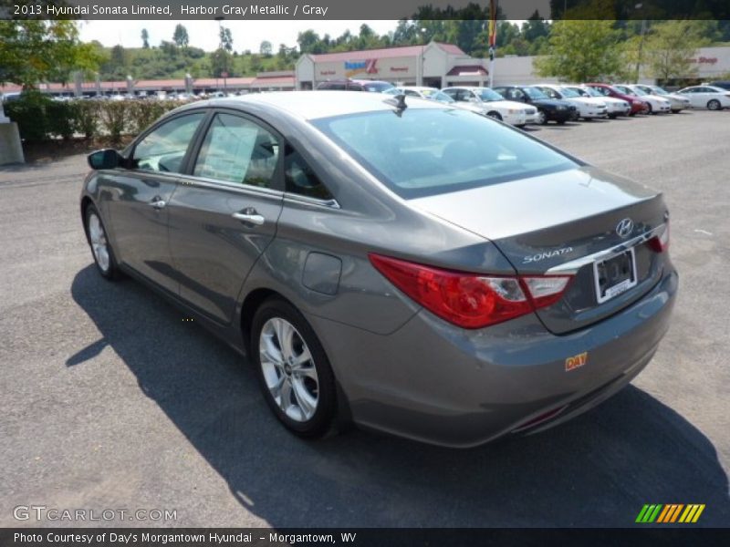 Harbor Gray Metallic / Gray 2013 Hyundai Sonata Limited