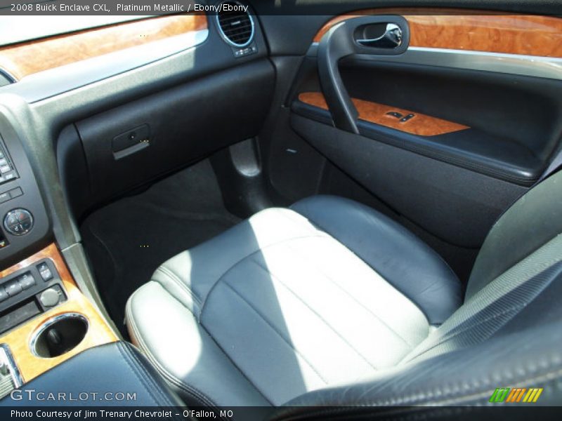Platinum Metallic / Ebony/Ebony 2008 Buick Enclave CXL