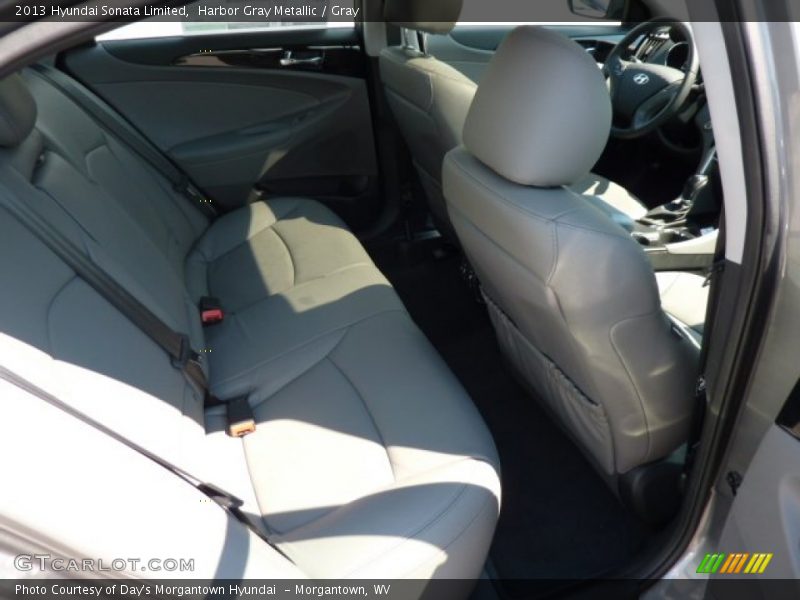 Harbor Gray Metallic / Gray 2013 Hyundai Sonata Limited